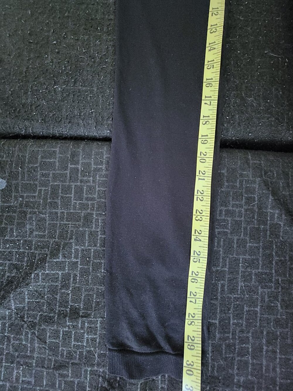 PINK ROSE BLACK CAPRI LEGGING - Picture 8 of 8